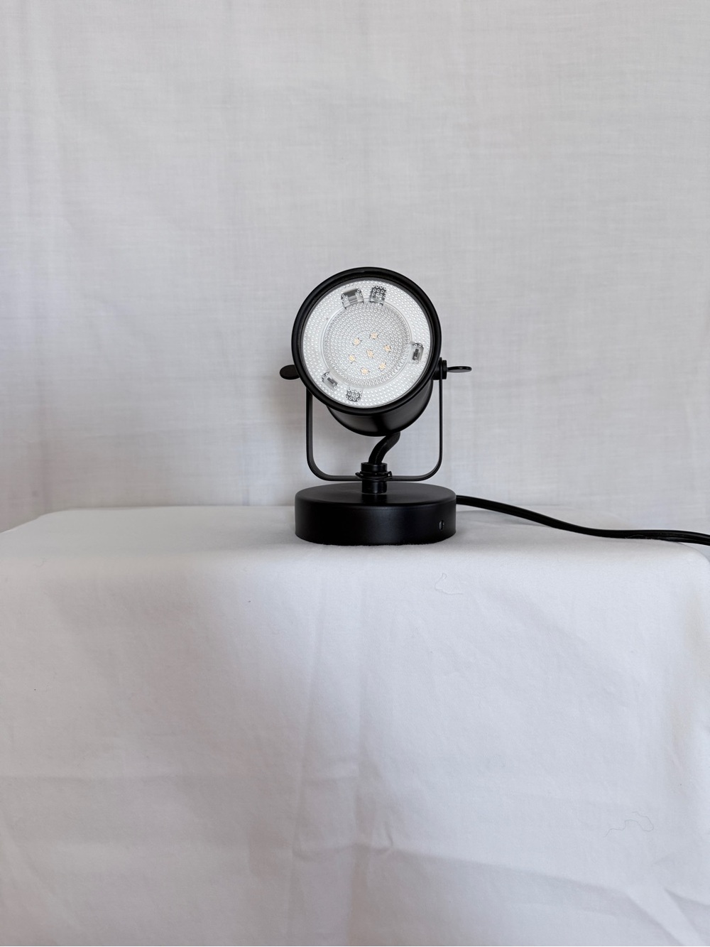 Modern Black Accent Spot Lamp